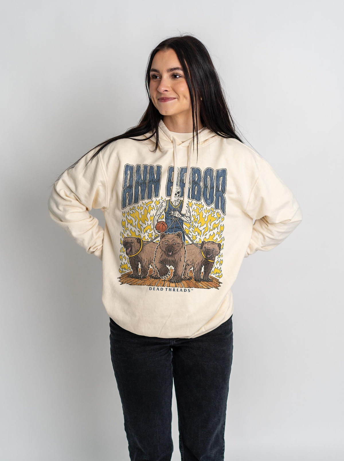 ANN ARBOR BASKETBALL - LIGHTWEIGHT HOODIE product image 2