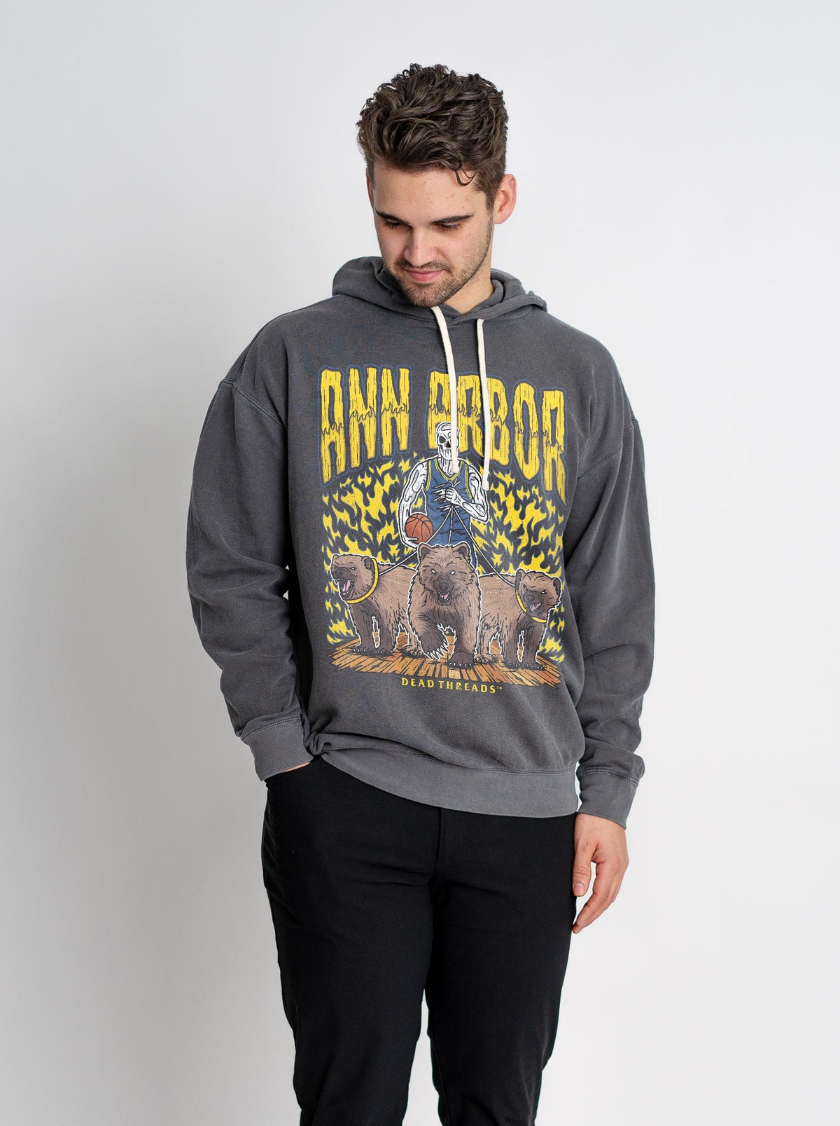 ANN ARBOR BASKETBALL - LIGHTWEIGHT HOODIE product image 4