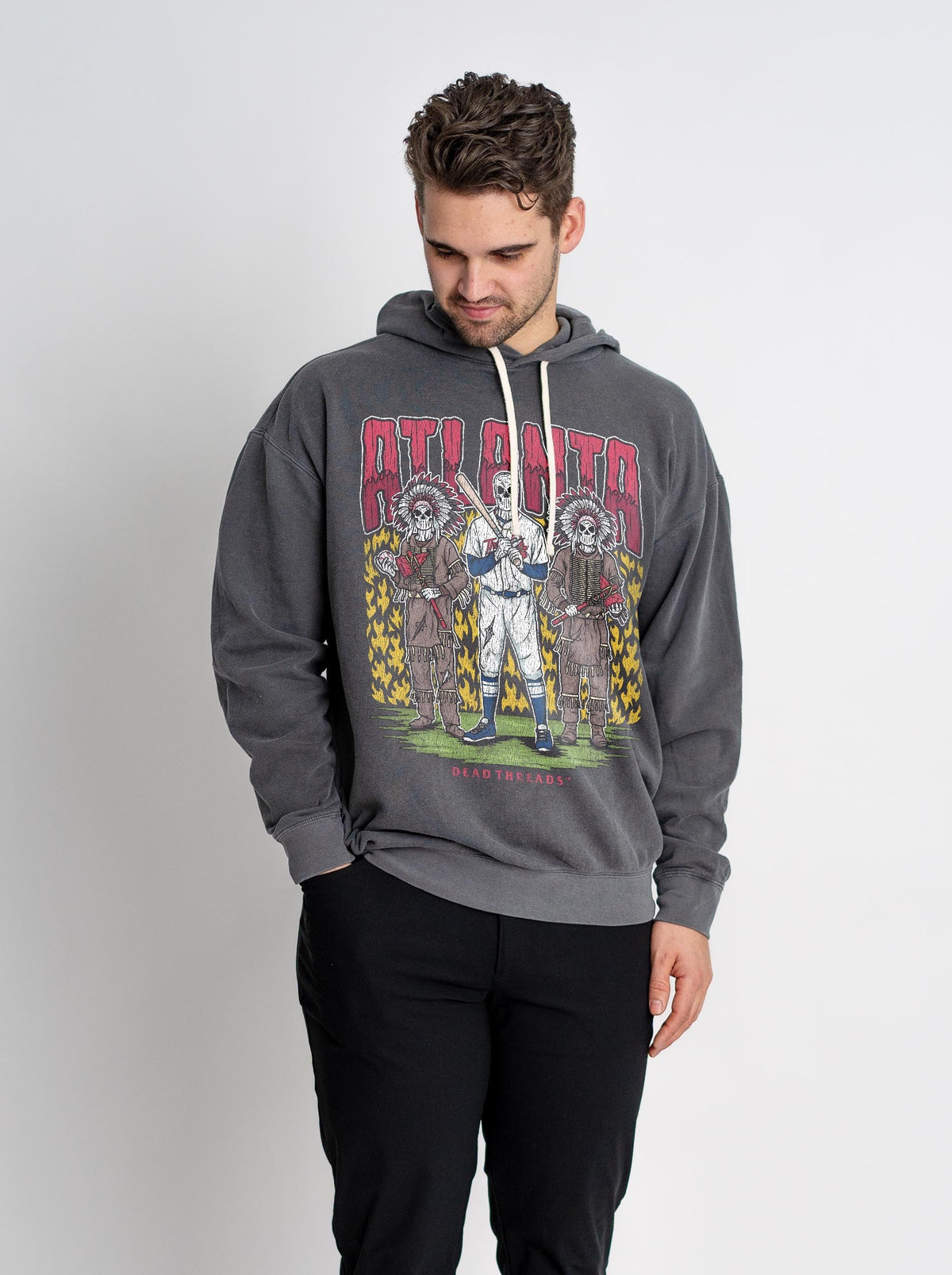 ATLANTA BASEBALL - LIGHTWEIGHT HOODIE product image 2