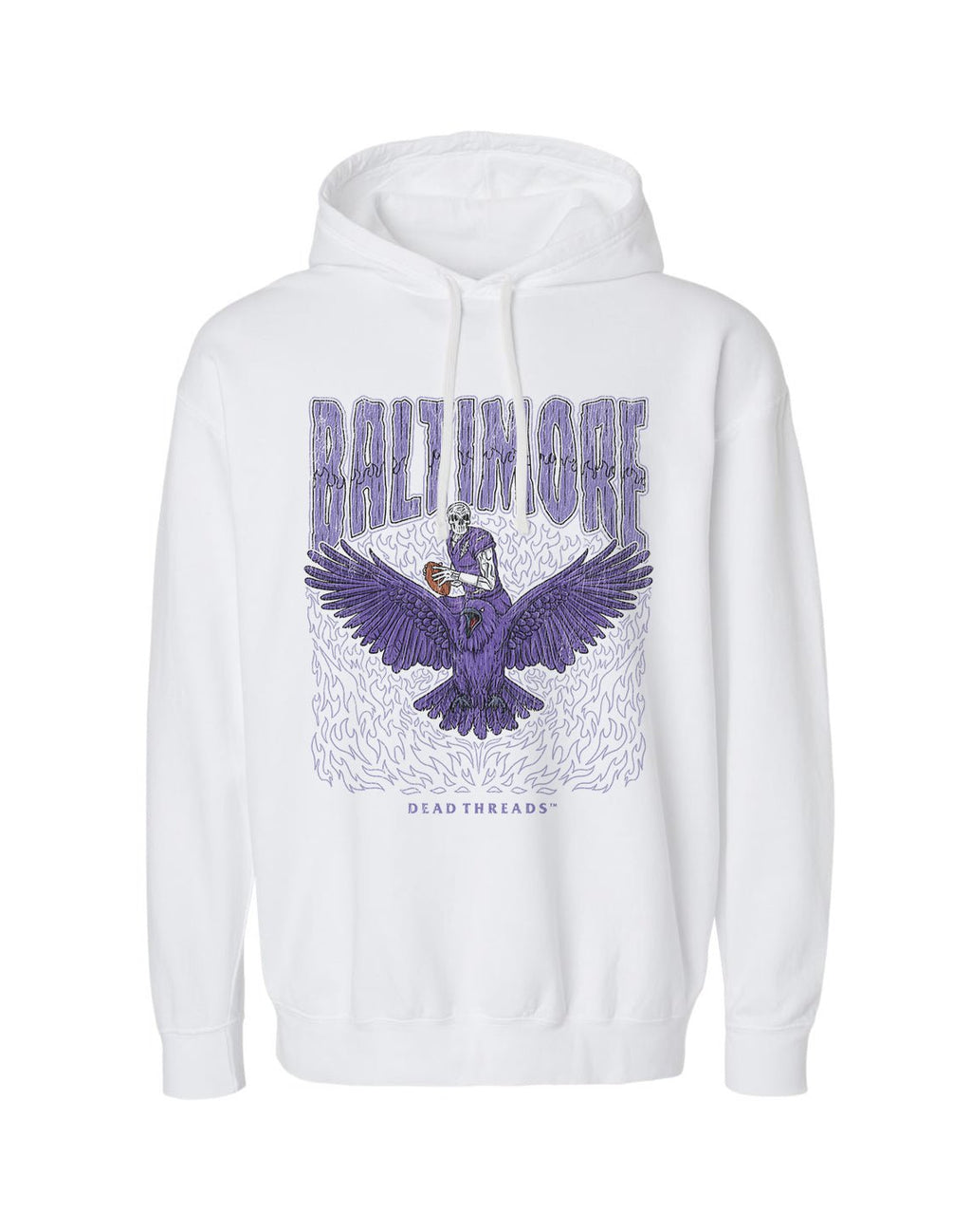 BALTIMORE FOOTBALL v1 - LIGHTWEIGHT HOODIE product image 6