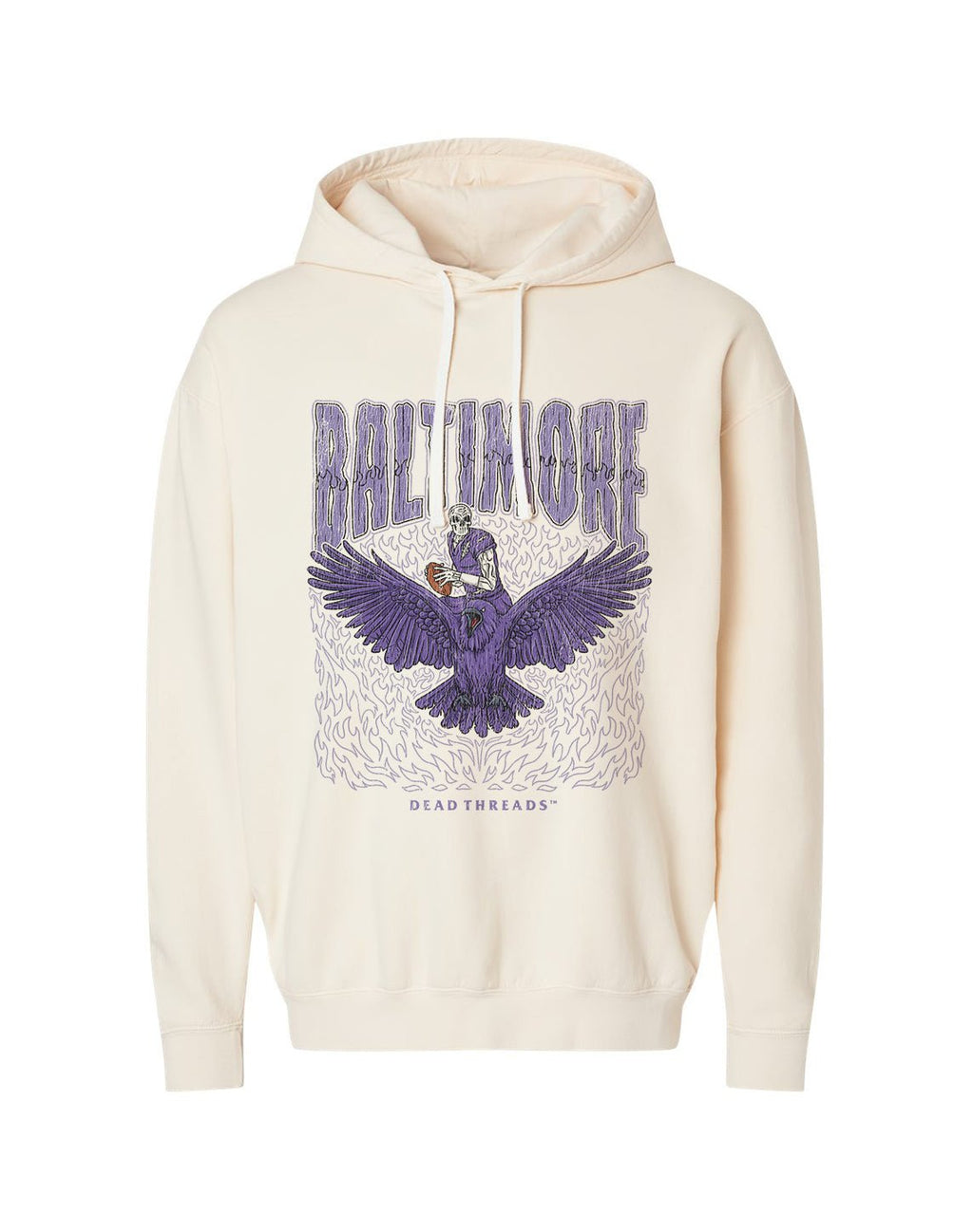 BALTIMORE FOOTBALL v1 - LIGHTWEIGHT HOODIE product image 3
