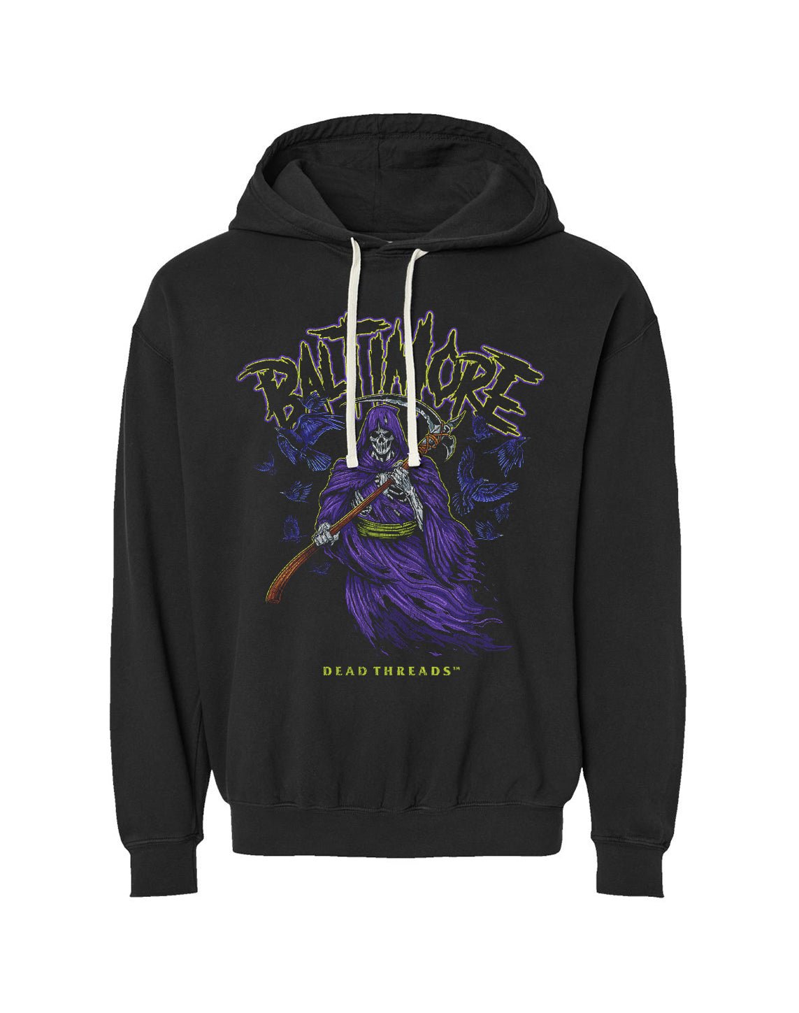 BALTIMORE FOOTBALL v2 - LIGHTWEIGHT HOODIE product image 5