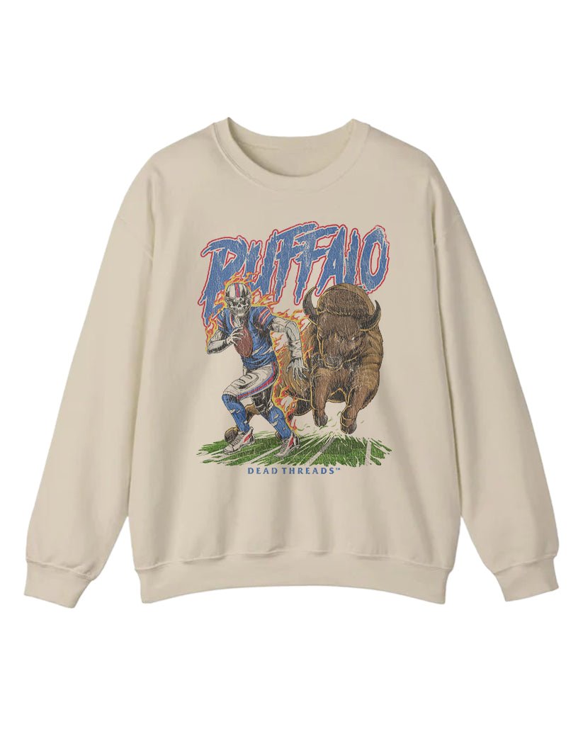 BUFFALO FOOTBALL v2 CREWNECK SWEATSHIRT product image 5