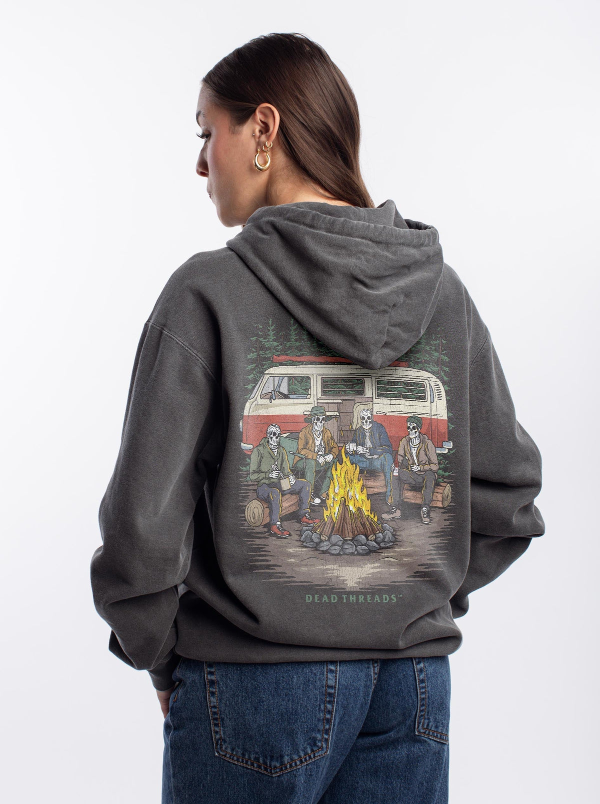 CAMPING IS IN TENTS - “DT ESSENTIAL" HOODIE product image 5
