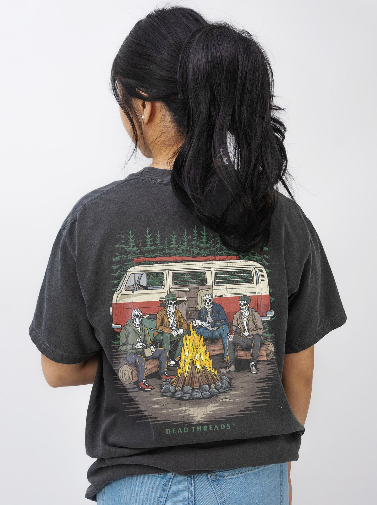 CAMPING IS IN TENTS - “DT ESSENTIAL" PREMIUM T-SHIRT product image 4