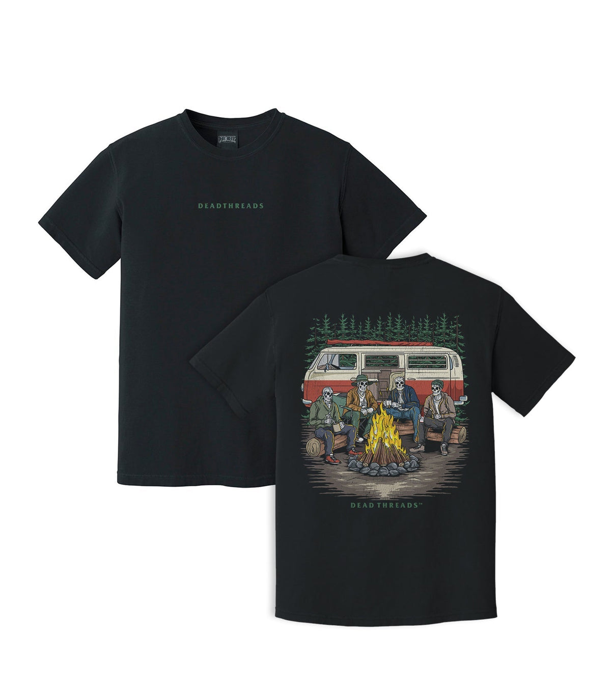 CAMPING IS IN TENTS - “DT ESSENTIAL" PREMIUM T-SHIRT product image 5