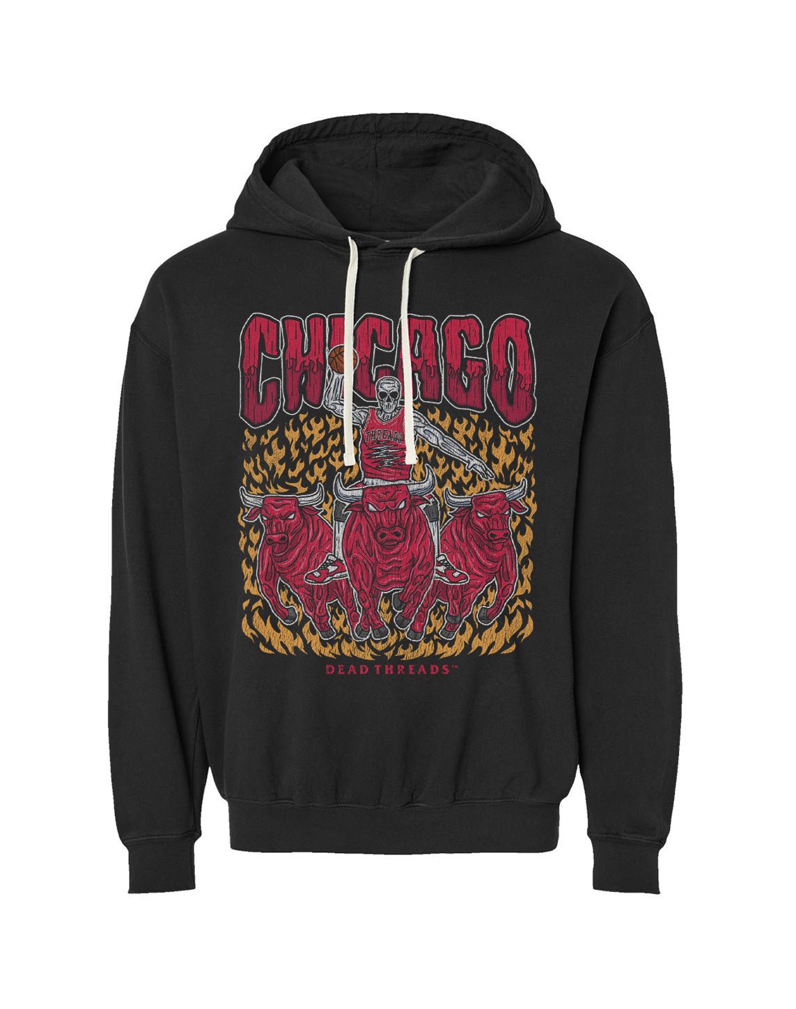 (ARCH.) CHICAGO BASKETBALL - LIGHTWEIGHT HOODIE product image 5
